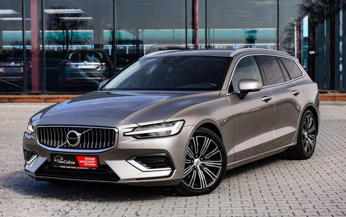 śląskie Volvo V60 cena 96900 przebieg: 165015, rok produkcji 2018 z Mińsk Mazowiecki